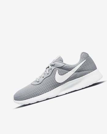 Nike Tanjun Grises Negros Blancos | MX 4788